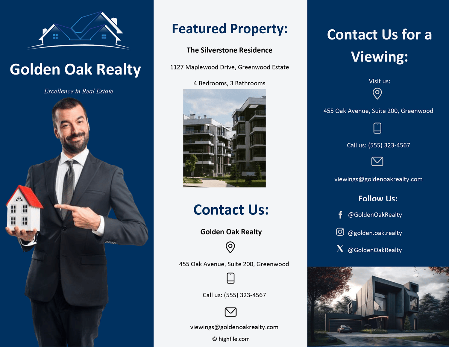 Real Estate Brochure Template