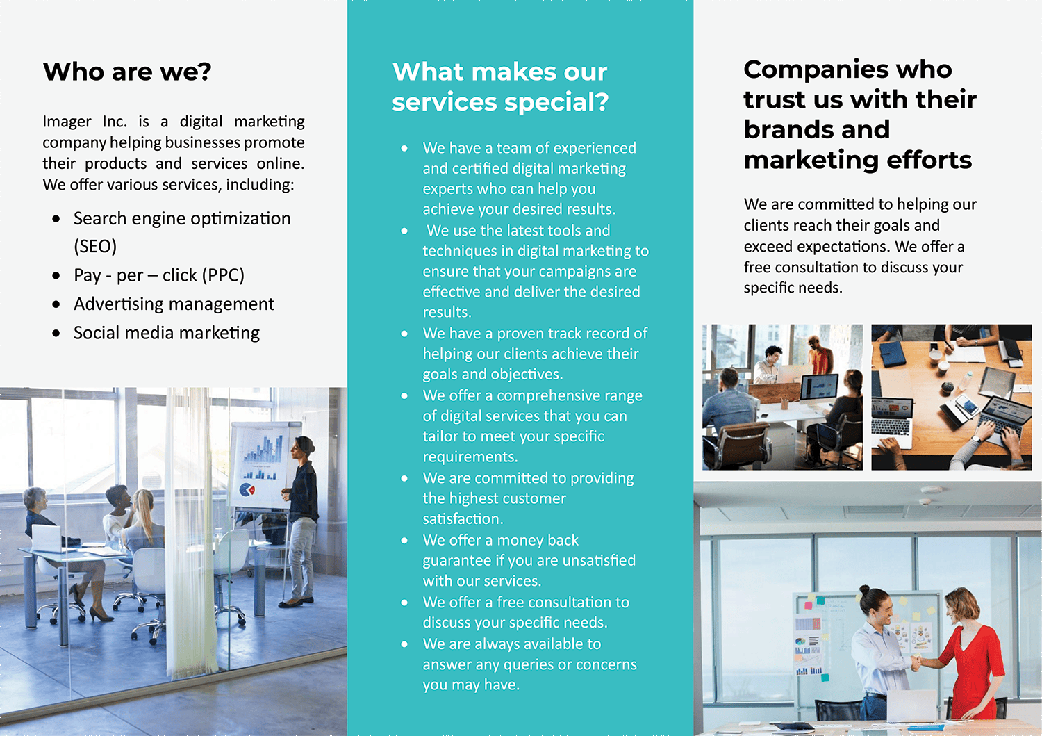 A4 Brochure Template - Page 02