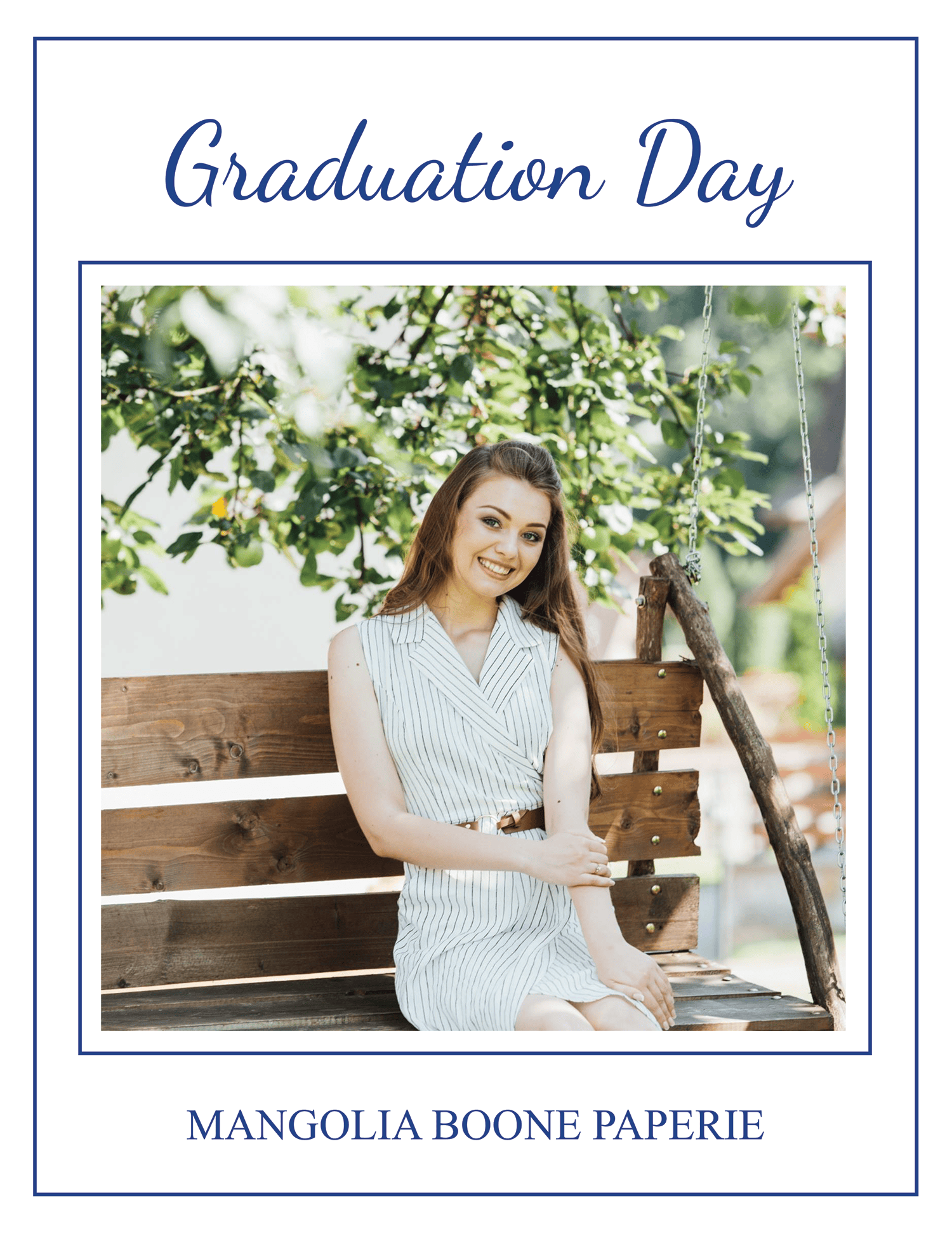 Minimalistic Graduation Template - Page 01