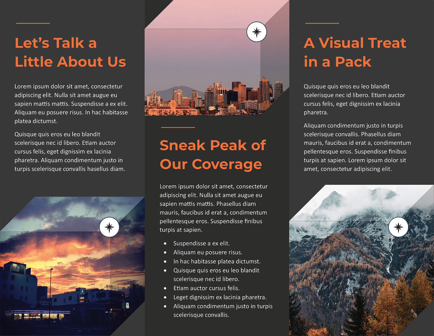 Professional Photography Trifold Brochure Template - Page 02