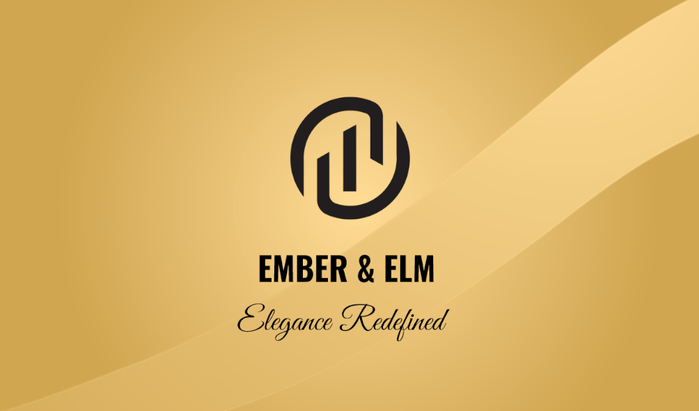 Gold Elegant Business Card Template - Page 01