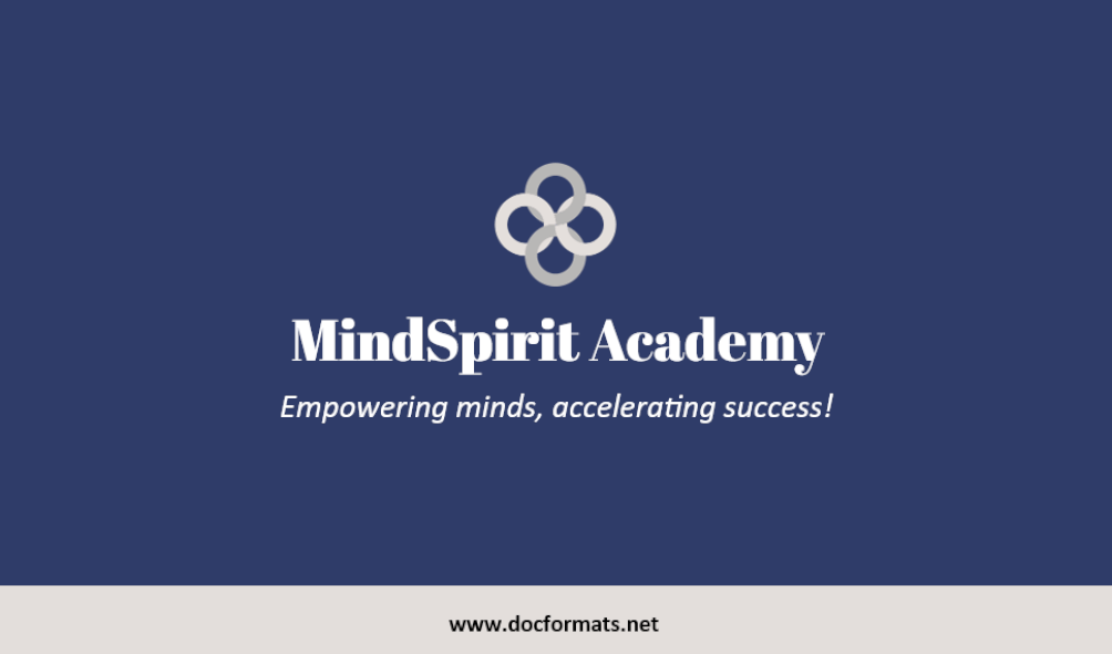 Grey and Blue Minimal Business Card Template - Page 01