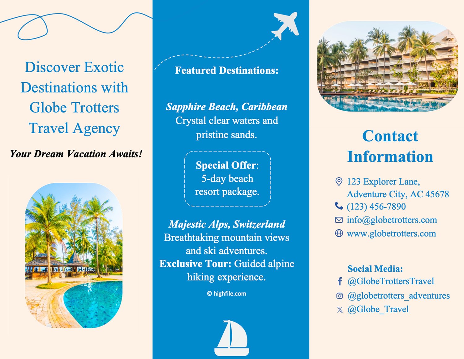 8.5 X 11 Brochure Template - Google Docs, Word - Page 02